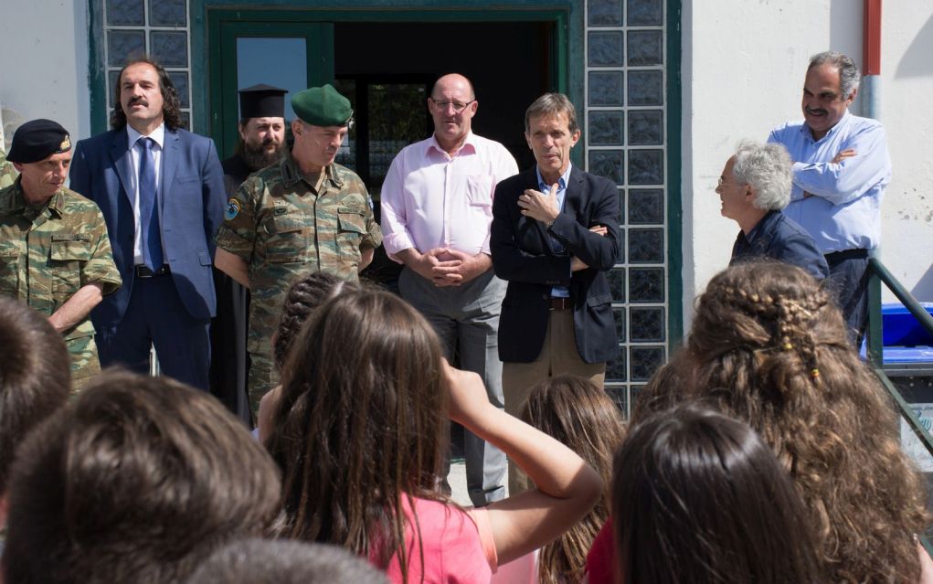 Δωρεά σε σχολεία ακριτικών χωριών της Φλώρινας από ΔΕΘ-Helexpo και Γ’ΣΣ