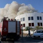 Κουκιαδάκης: «Υπό έλεγχο η φωτιά στο Πανεπιστήμιο Κρήτης»