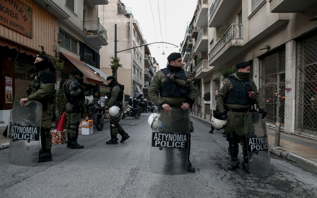 Σε εξέλιξη νέα επιχείρηση της ΕΛ.ΑΣ. στα Εξάρχεια