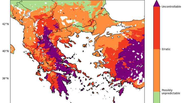 Υψηλός ο κίνδυνος εκδήλωσης και εξάπλωσης πυρκαγιών αύριο