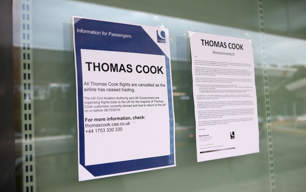 «Ώθηση σε όσους επλήγησαν από την Thomas Cook»