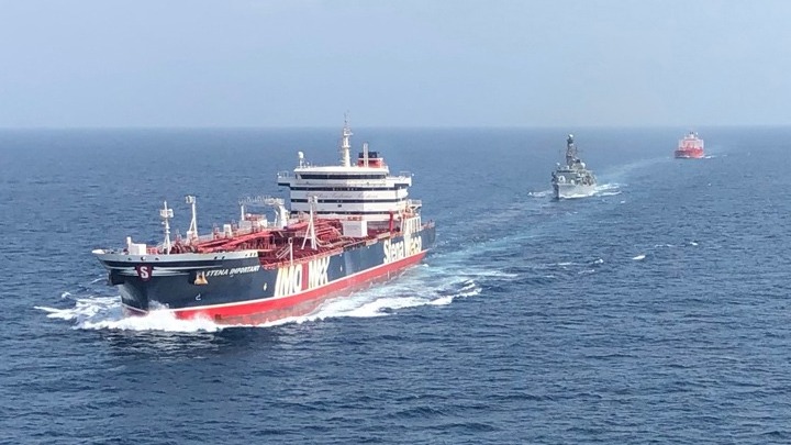 Το Stena Impero εγκαταλείπει τα χωρικά ύδατα του Ιράν