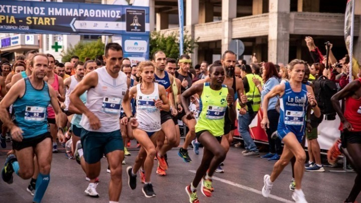 Βραδινό πάρτι με τον 8ο διεθνή Νυχτερινό Ημιμαραθώνιο (vds)