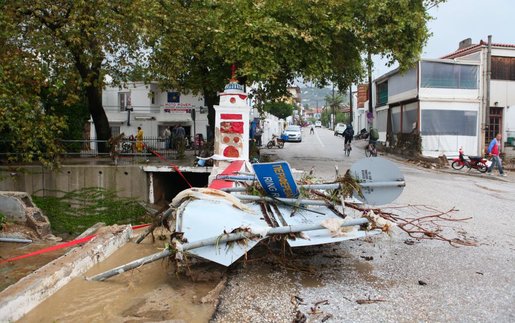 Σκόπελος: Αίτημα για έκτακτη ανάγκη λόγω κακοκαιρίας