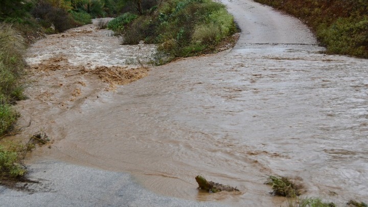 Μικρής έκτασης τα προβλήματα από την κακοκαιρία στην περιοχή των Χανίων