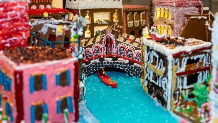 «Gingertown Venice», η Βενετία σε εκδοχή μελόψωμου