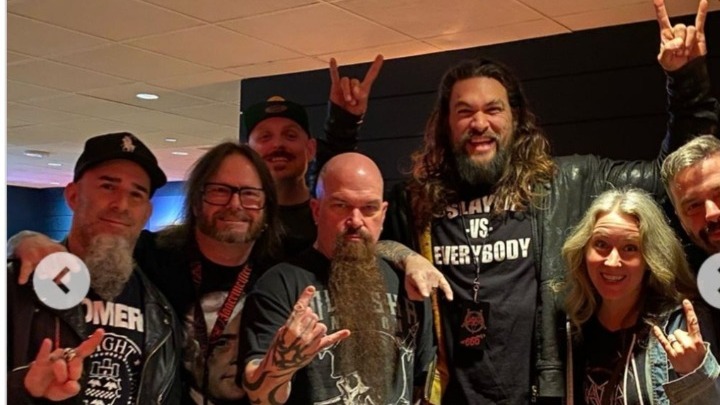 O Τζέισον Μομόα στην τελευταία συναυλία των Slayer