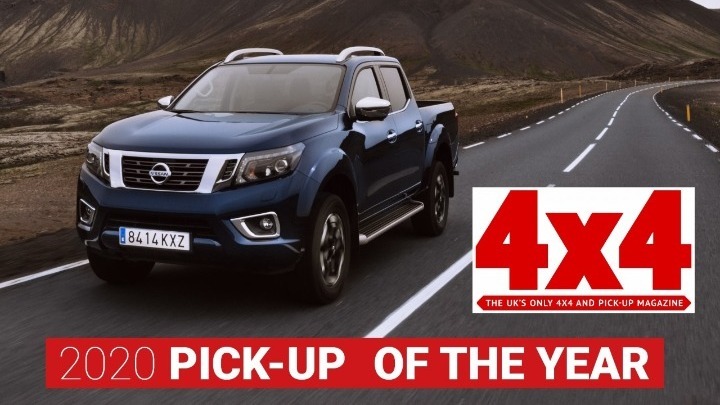 Το Nissan Navara απέσπασε το βραβείο “2020 Pick-up of the Year” από το βρετανικό 4X4 Magazine