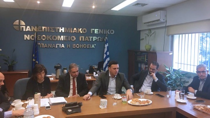 Β. Κικίλιας: Εμβληματική ενέργεια η ουσιαστική λειτουργία της Καρδιοθωρακοχειρουργικής κλινικής στο πανεπιστημιακό νοσοκομείο της Πάτρας