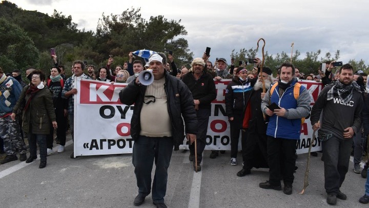 Μυτιλήνη: Πορεία διαμαρτυρίας στο πλαίσιο 24ωρης απεργίας