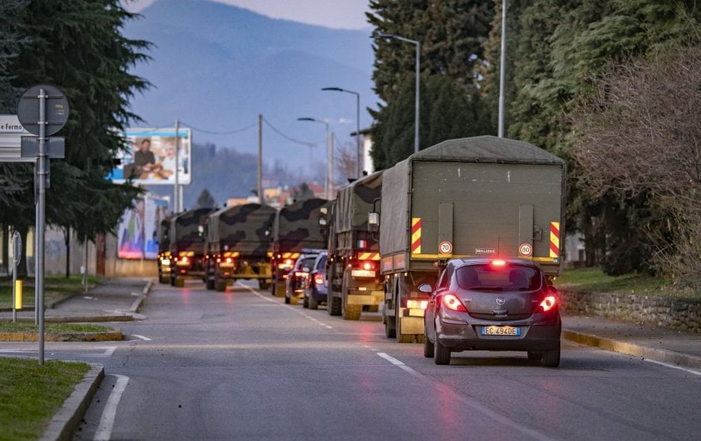 Γροθιά στο στομάχι οι φωτογραφίες από το Μπέργκαμο (pics)