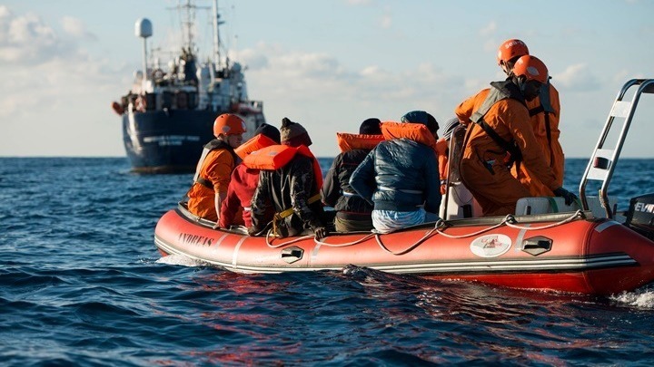 Επιχείρηση διάσωσης 151 μεταναστών και προσφύγων β/α της Αμοργού