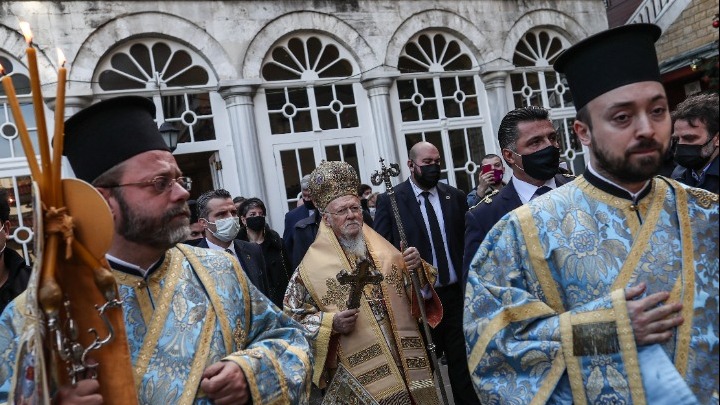 Με μεγαλοπρέπεια ο εορτασμός των Θεοφανείων στο Φανάρι