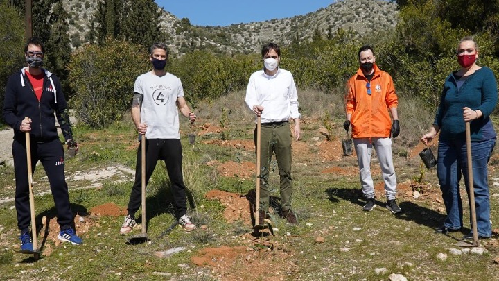 Χαϊδάρι: Μεγάλη δράση δενδροφύτευσης