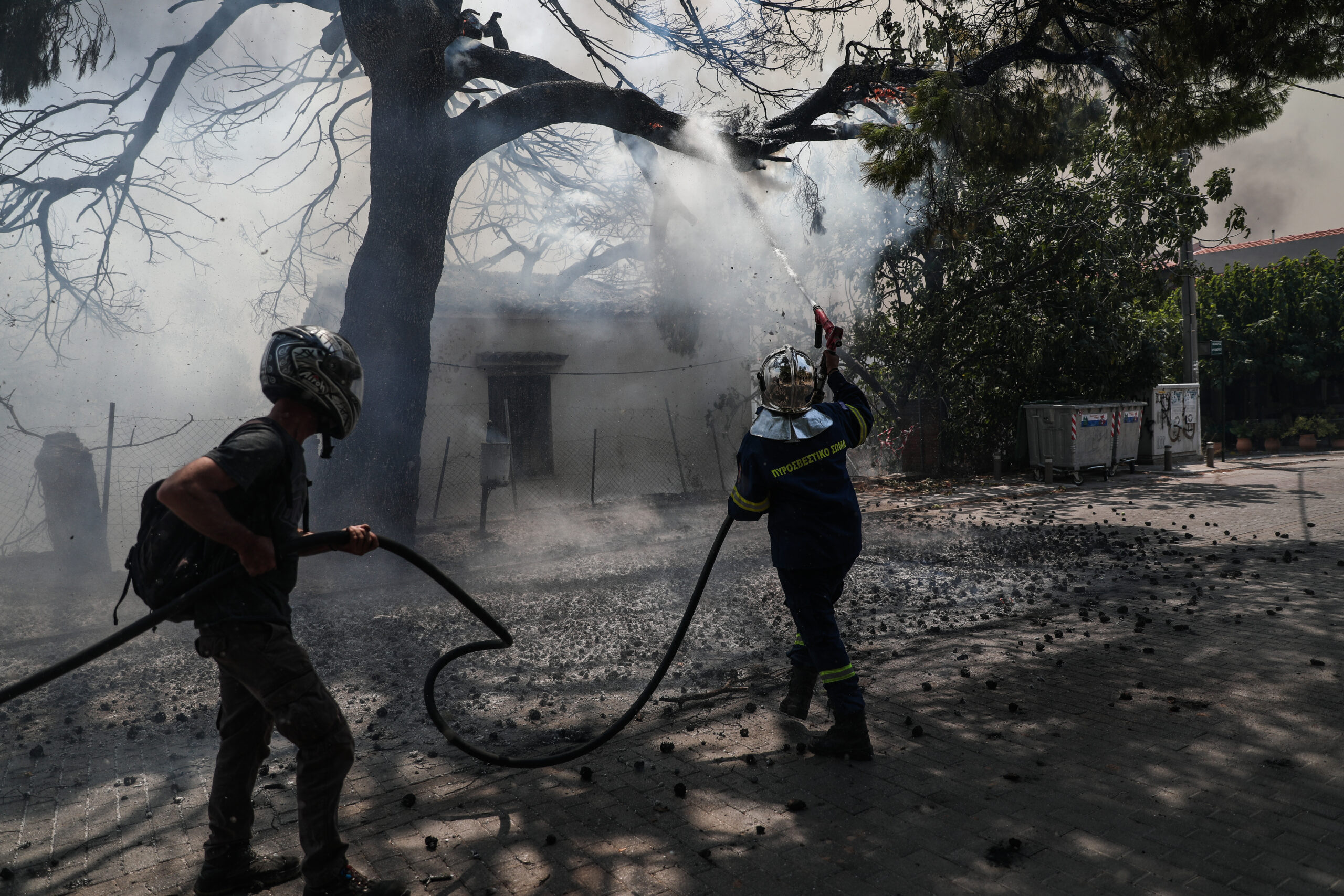 Στην κρατική ασφάλεια ύποπτος για εμπρησμούς (vid)