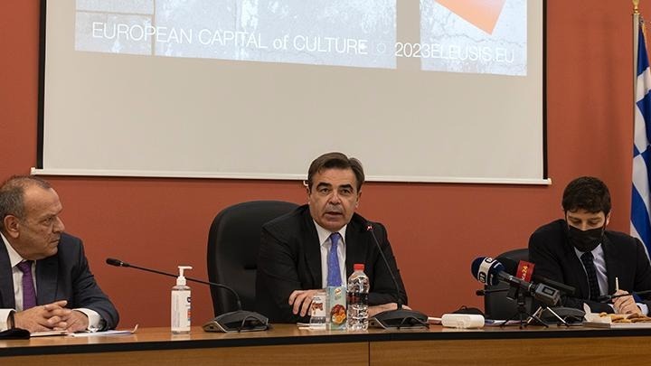 Μ. Σχοινάς: Πρόκληση για την πόλη η επιλογή της Ελευσίνας ως Πολιτιστική Πρωτεύουσα της Ευρώπης το 2023