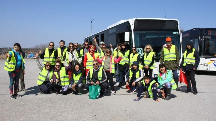 Δράση καθαρισμού από εθελοντές με τη συνδρομή του ΟΑΣΘ