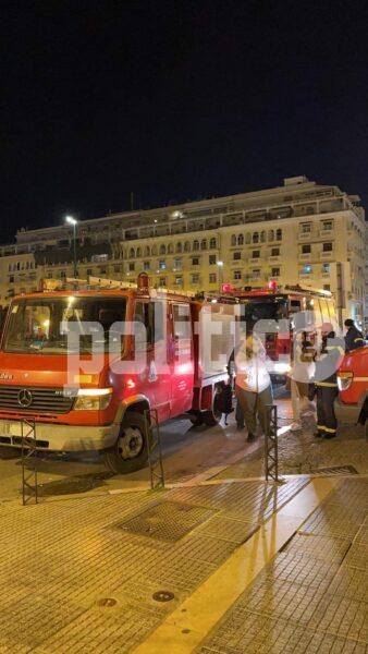 Θεσσαλονίκη: Συναγερμός στην Πυροσβεστική για καπνό σε ταράτσα κτιρίου