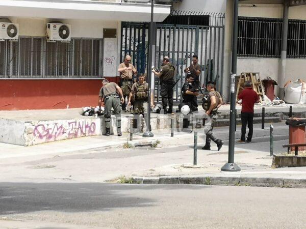 Θεσσαλονίκη: Έντονη αστυνομική παρουσία και σήμερα στο ΑΠΘ (pics)