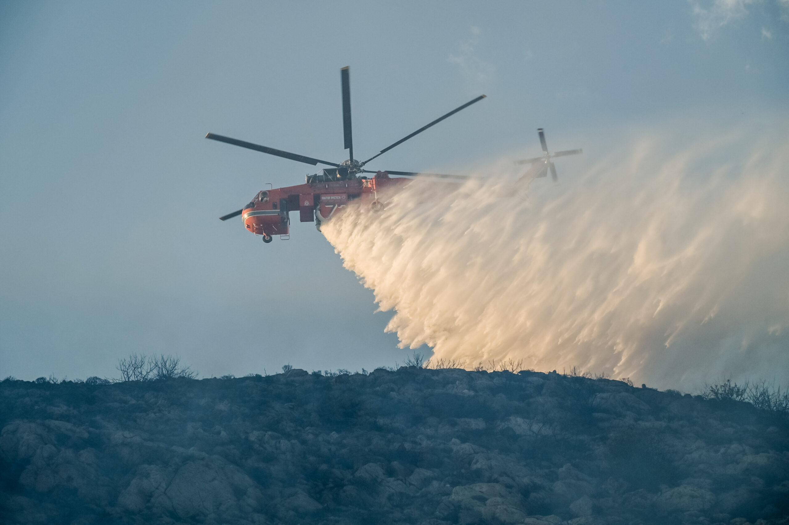 Θάσος: Υπό πλήρη έλεγχο έχει τεθεί η φωτιά στη Σκάλα Ποταμιάς