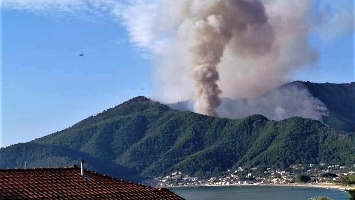 Φωτιά στη Θάσο: Προθεσμία έλαβε ο 65χρονος κατηγορούμενος για εμπρησμό