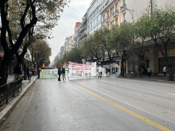 Απεργία 9η Νοέμβρη: Πορεία αντιεξουσιαστών στη Θεσσαλονίκη (pics)