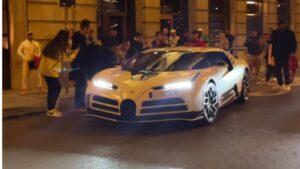 Ισπανία: Ο Κριστιάνο Ρονάλντο κυκλοφόρησε με Bugatti στους δρόμους της Μαδρίτης (BINTEO)