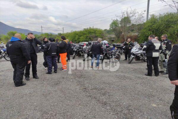 Τέμπη: Μοτοσικλετιστές από όλη την Ελλάδα πήγαν με μηνανοκίνητη πορεία στον τόπο του δυστυχήματος (ΒΙΝΤΕΟ & ΦΩΤΟ)