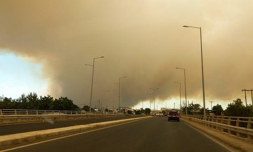 METEO για φωτιά στην Αλεξανδρούπολη: Στο «κόκκινο» λόγω της δυσκολίας ελέγχου