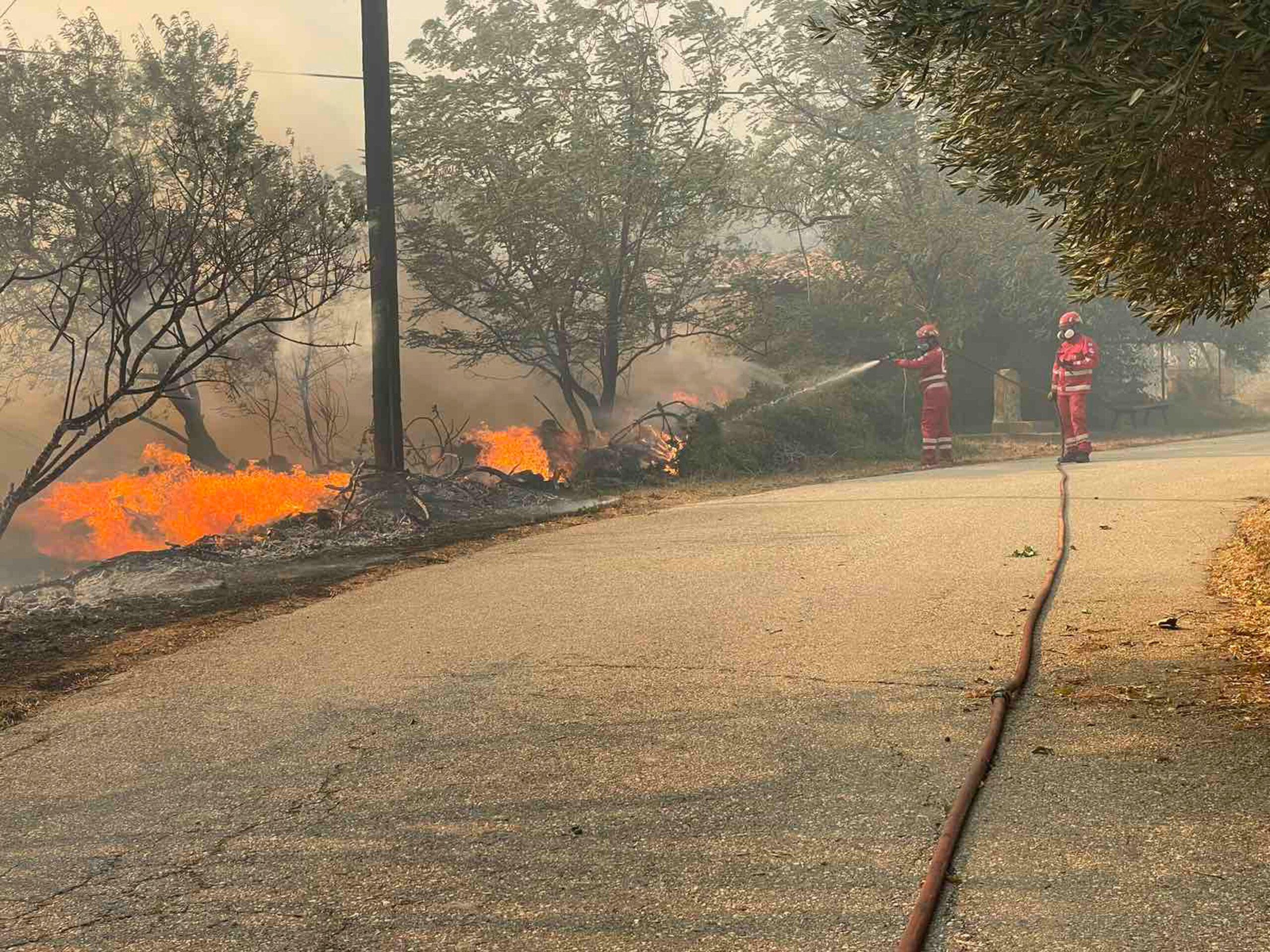 Πυρκαγιά στην Αλεξανδρούπολη: Σε ποια σημεία παραμένει κλειστή η Εγνατία