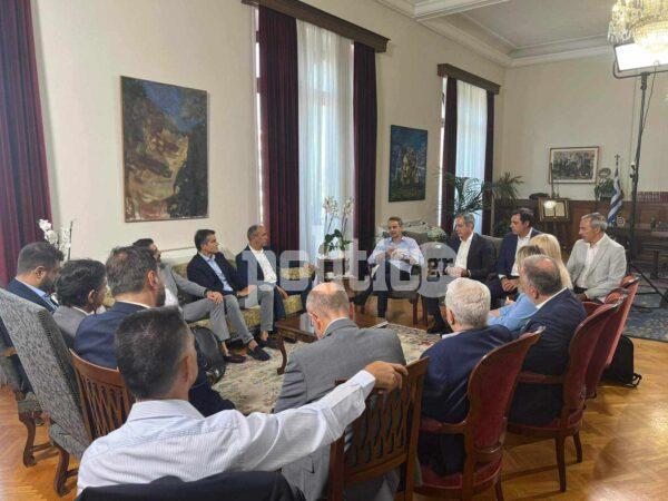 Θεσσαλονίκη: Στο Διοικητήριο ο Κυρ. Μητσοτάκης - Σύσκεψη με πολιτικούς και παραγωγικούς φορείς της πόλης (ΦΩΤΟ & ΒΙΝΤΕΟ)