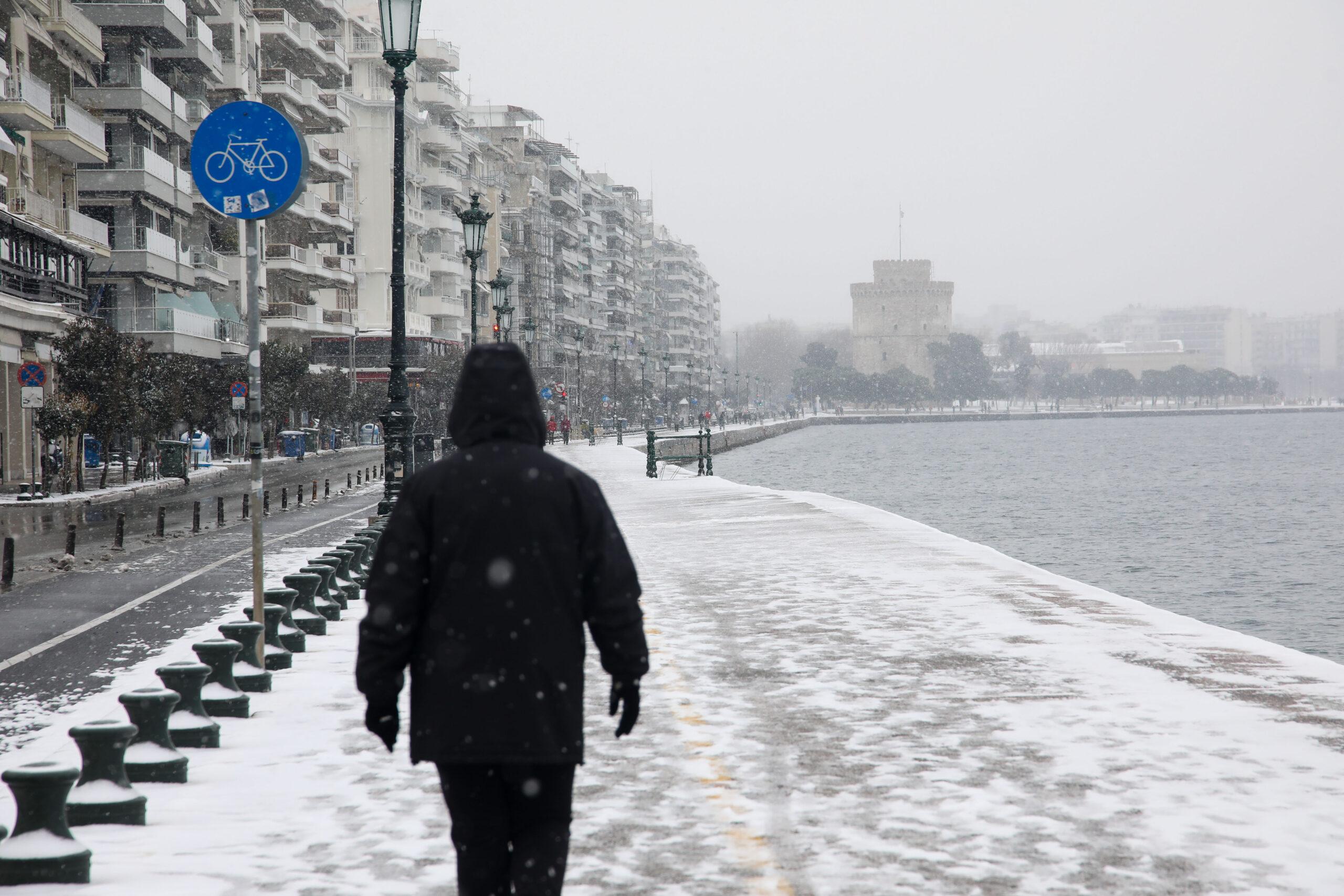 Καιρός: Έρχονται χιόνια στο κέντρο της Θεσσαλονίκης – Πότε αναμένεται η κακοκαιρία