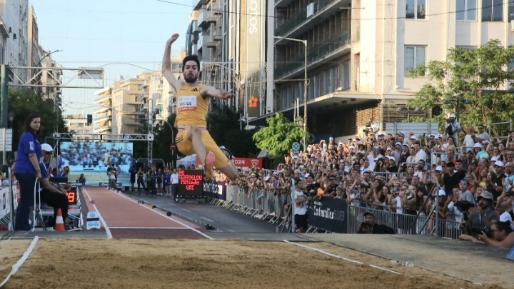 Πρώτος ο Τεντόγλου στο 2ο Piraeus Street Long Jump, 3η επίδοση στον κόσμο η Ροτάρου