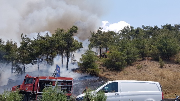 Σύλληψη ατόμου για τη φωτιά στο Σέιχ Σου