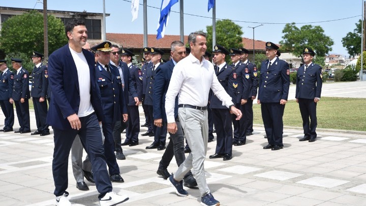 Το Επιχειρησιακό Κέντρο Πολιτικής Προστασίας Θεσσαλίας εγκαινίασε ο Κυρ. Μητσοτάκης