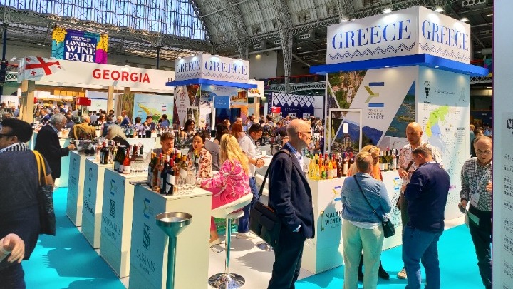 Το ελληνικό κρασί στη London Wine Fair 2024