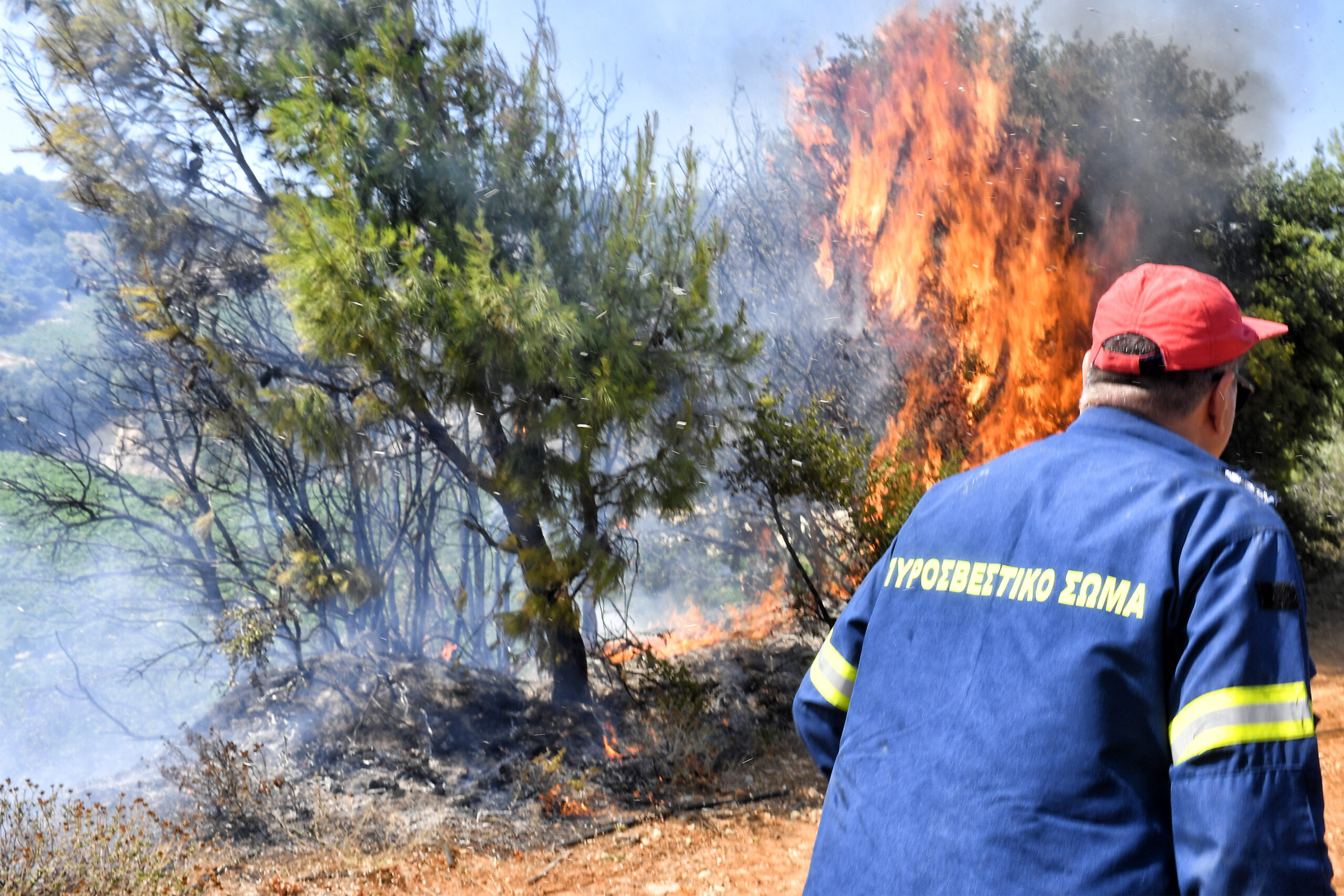 Πολύ υψηλός κίνδυνος πυρκαγιάς στην Αττική και σε άλλες πέντε περιοχές της χώρας