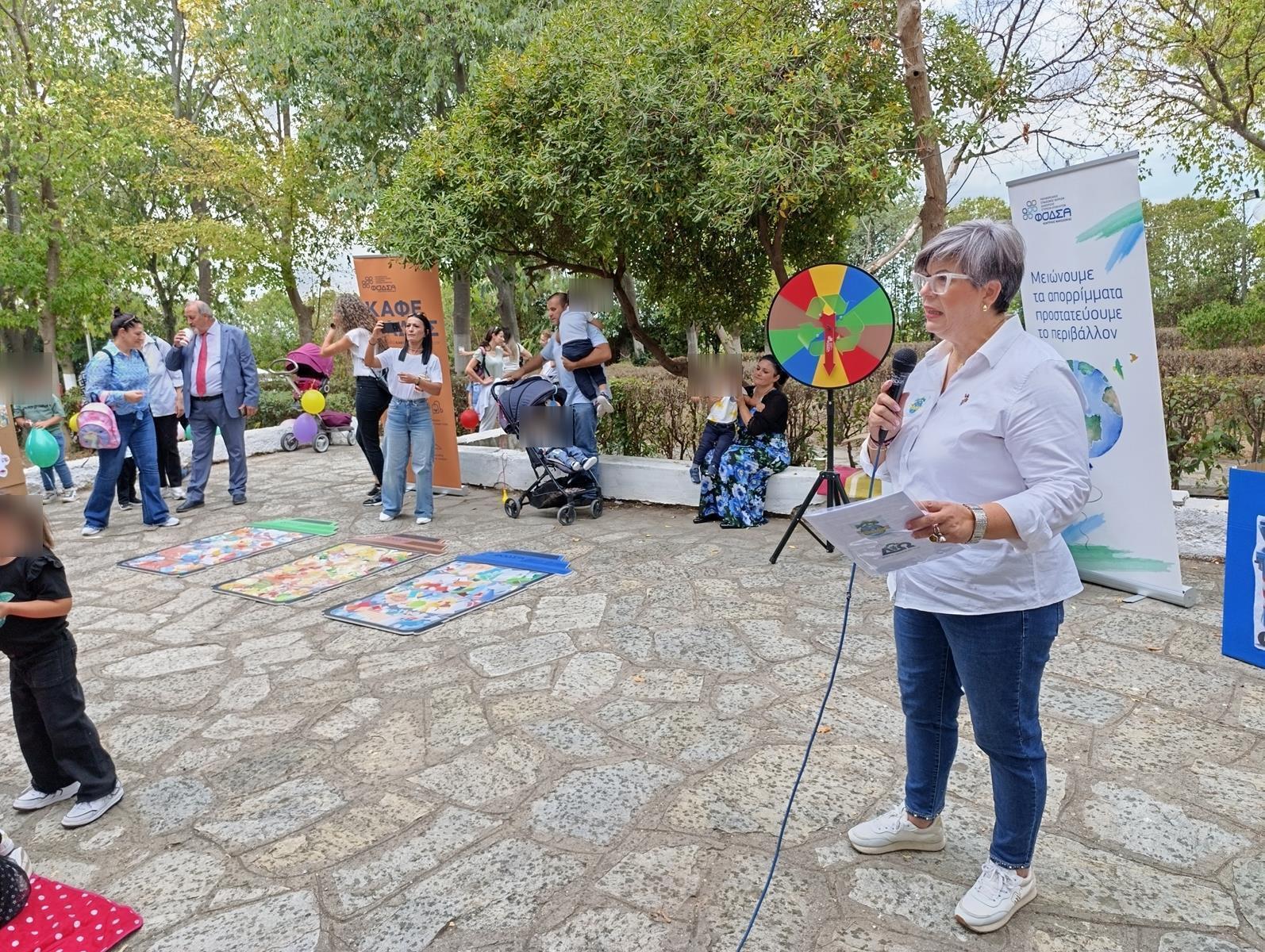 Δ. Ωραιοκάστρου: Παιδιά βρεφονηπιακών και παιδικών σταθμών ενημερώθηκαν με παιχνίδια για την ανακύκλωση