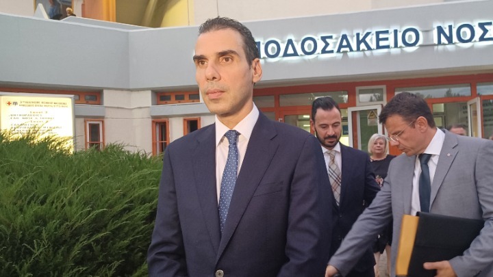 Επίσκεψη του υφυπουργού Υγείας Μάριου Θεμιστοκλέους στο Μποδοσάκειο Νοσοκομείο Πτολεμαΐδας