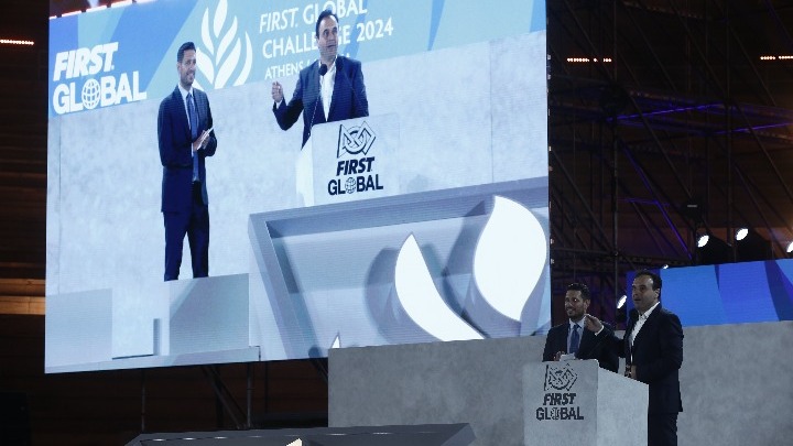 Εναρκτήρια τελετή του διαγωνισμού FIRST Global Challenge 2024 στην Ελλάδα