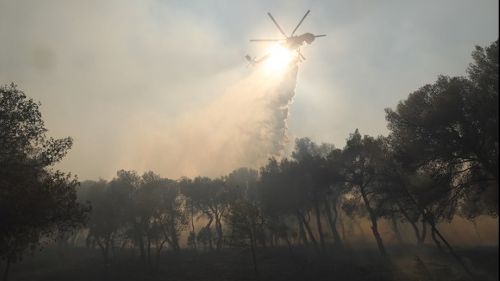 «Μεγάλη ένταση στη φωτιά στο Γεράκι Αμαλιάδας – Σημαντικά μηνύματα από το 112»