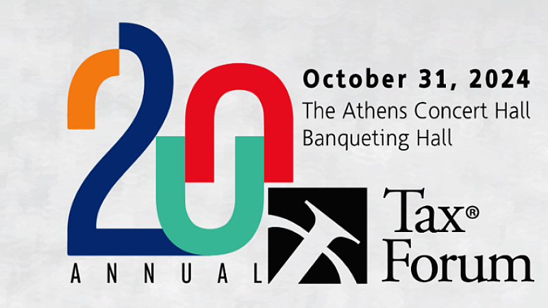 Η 20ή επέτειος του Athens Tax Forum: Συγκέντρωση Ειδικών για το Μέλλον της Φορολογίας