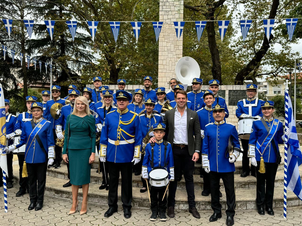 Στην Έδεσσα ο Κασσελάκης με την Τζάκρη για τους εορτασμούς απελευθέρωσης της πόλης