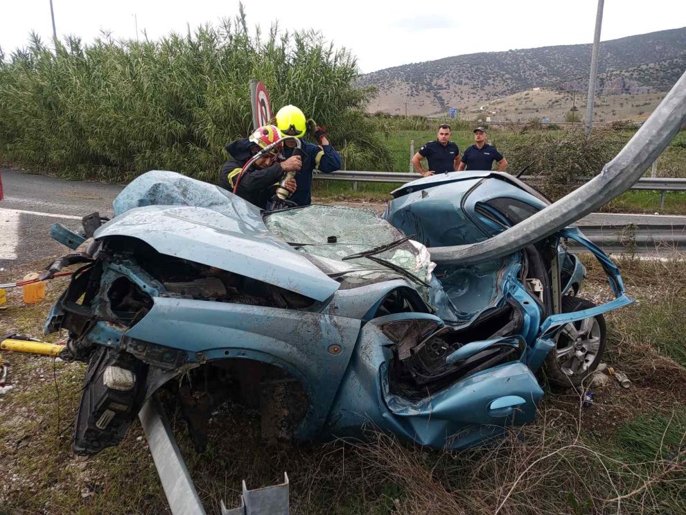 Σοβαρό τροχαίο στα Τρίκαλα με θύμα έναν 55χρονο