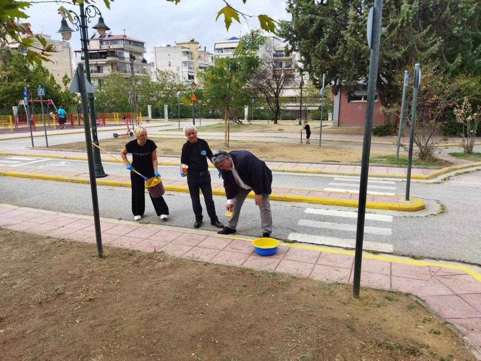 Εύοσμος: Δράση καλλωπισμού του Πάρκου Κυκλοφοριακής Αγωγής