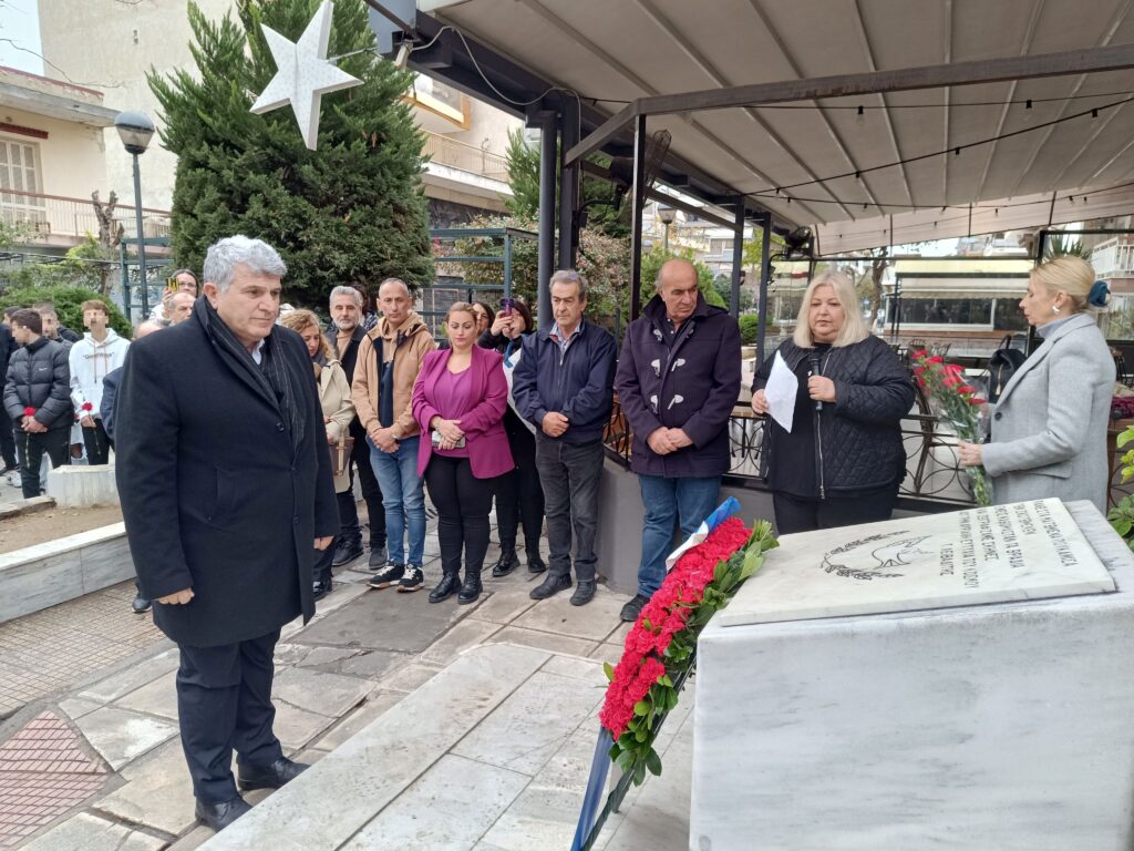 Ο Δήμος Κορδελιού – Ευόσμου τίμησε τους αγωνιστές του Πολυτεχνείου