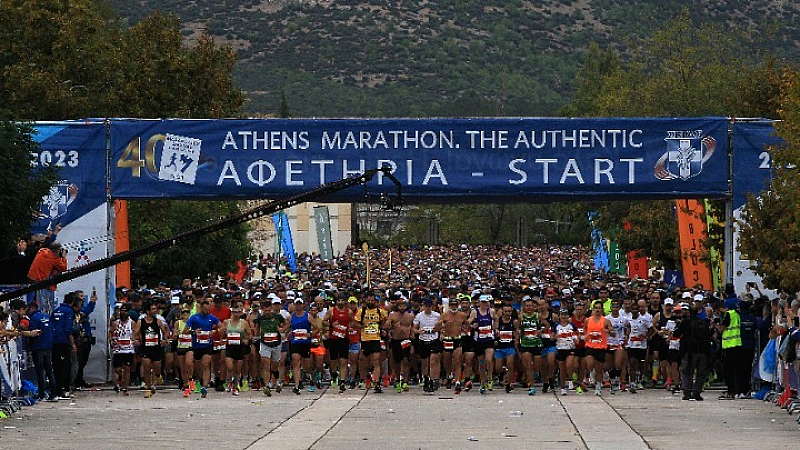 41ος Αυθεντικός Μαραθώνιος Αθήνας: Η εντυπωσιακή στατιστική εικόνα της μεγάλης διοργάνωσης