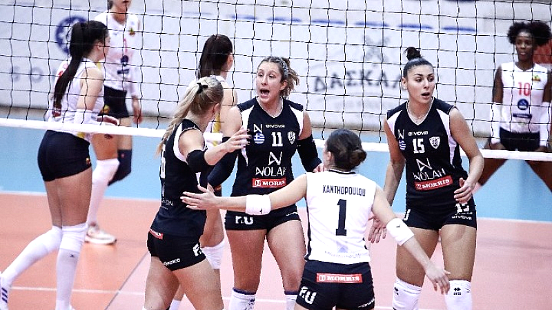 Αήττητος συνεχίζει ο ΠΑΟΚ στη Volley League γυναικών