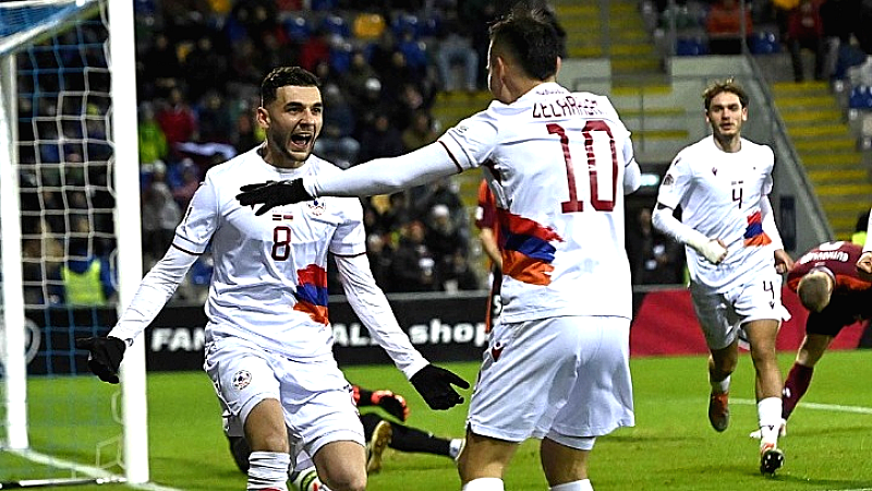 Nations League: Η Αρμενία κατακτά τη δεύτερη θέση στην τελευταία στιγμή