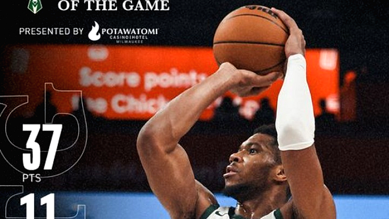 Νέα ήττα για Μπακς, MVP του αγώνα ο «Giannis»